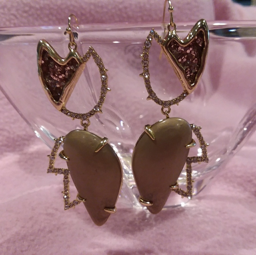ALEXIS BITTAR WIRE EARRINGS
